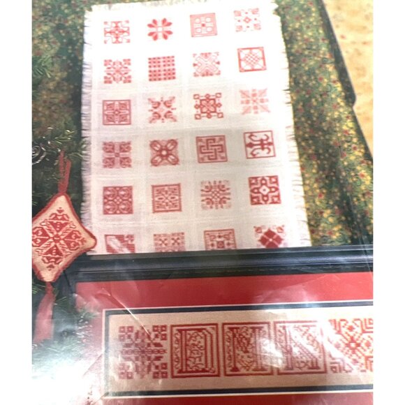 Rosewood Manor "Red Threads" Cross Stitch Pattern - Picture 1 of 4